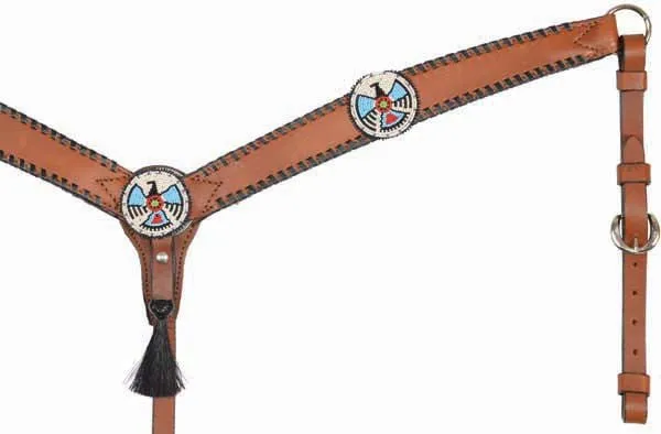Alamo Saddlery Beaded Concho Tack