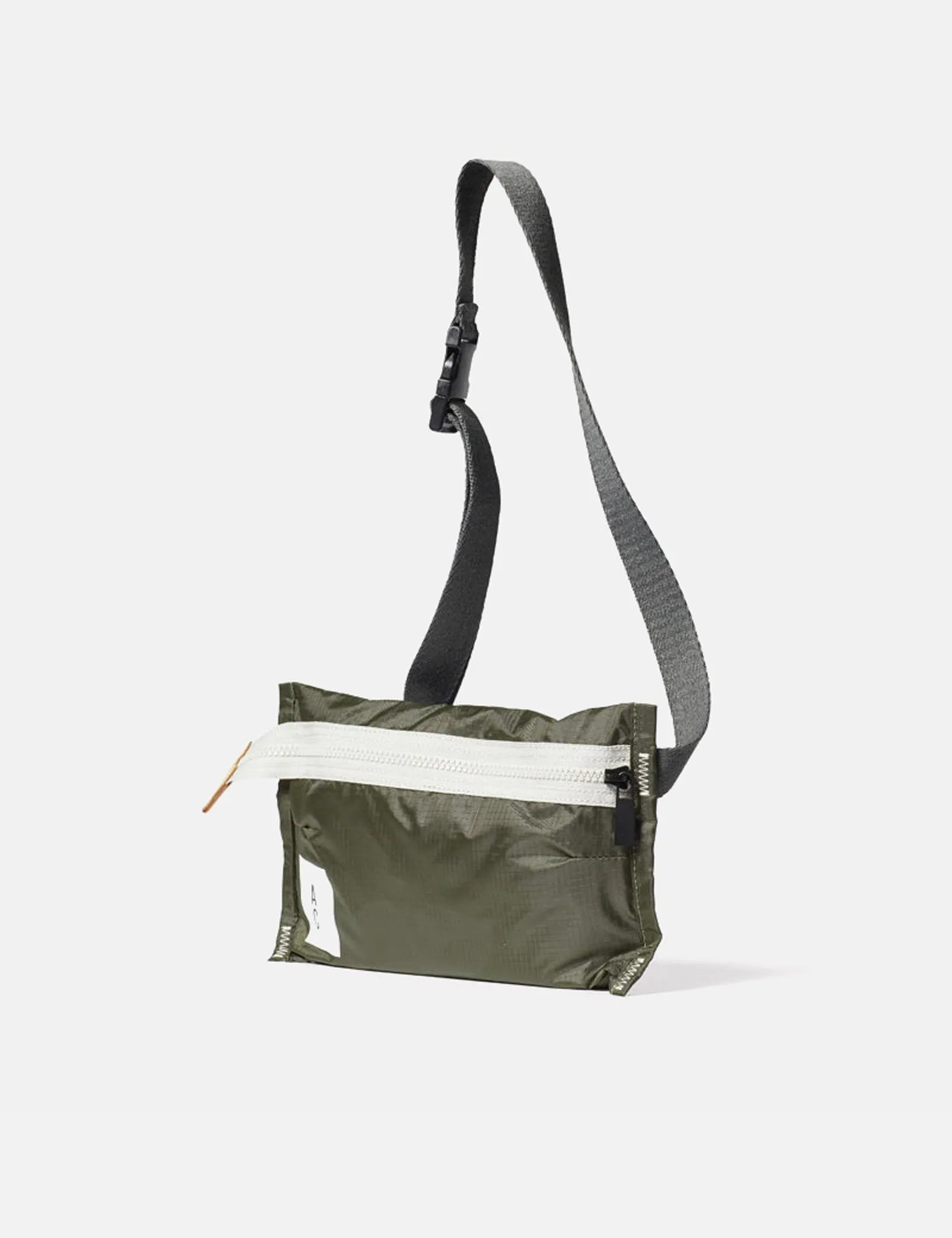 Ally Capellino Herbert Zip Pouch - Khaki Brown