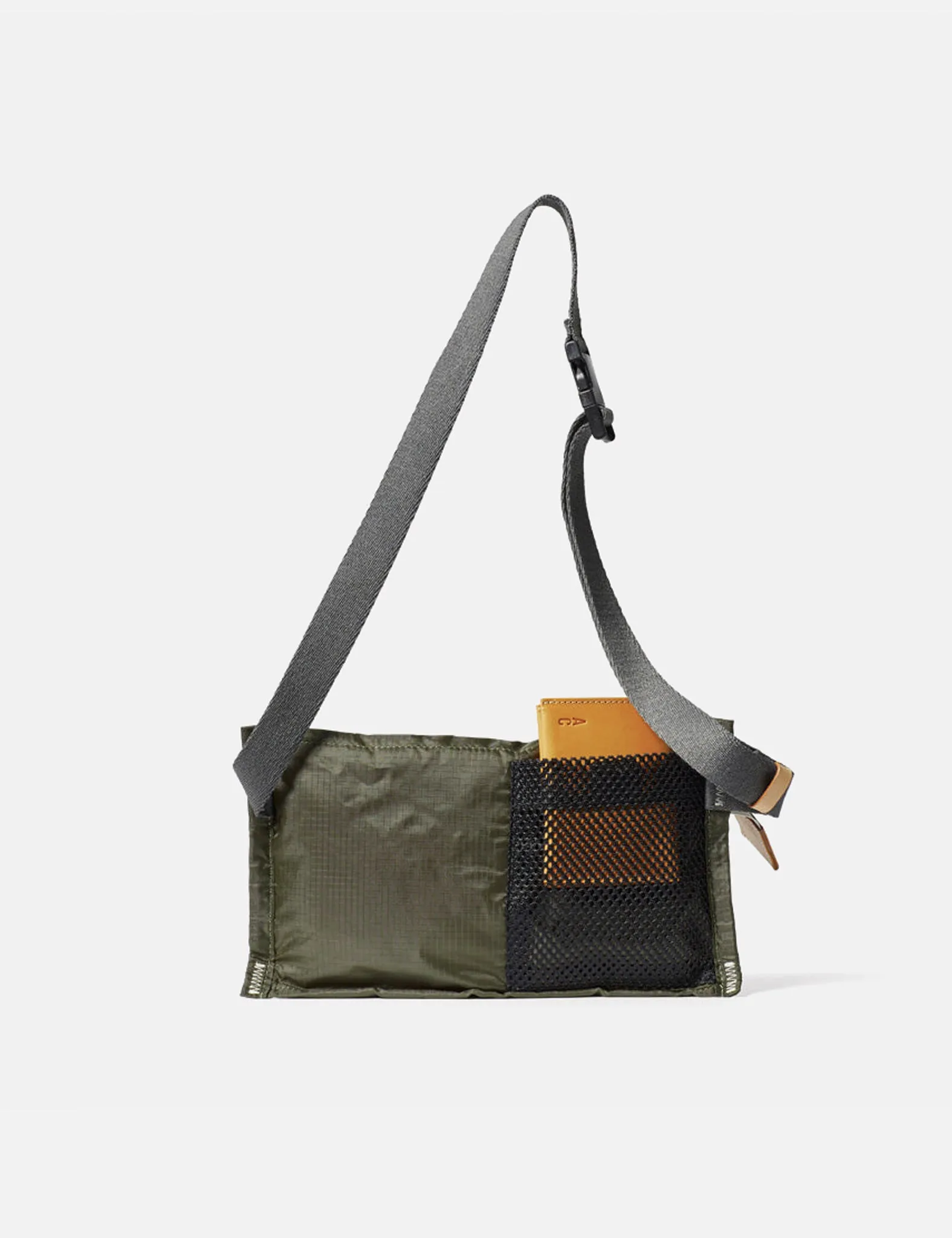 Ally Capellino Herbert Zip Pouch - Khaki Brown
