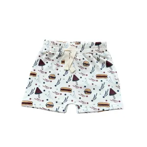 Babysprouts Harem Shorts | Burgers n' Dogs