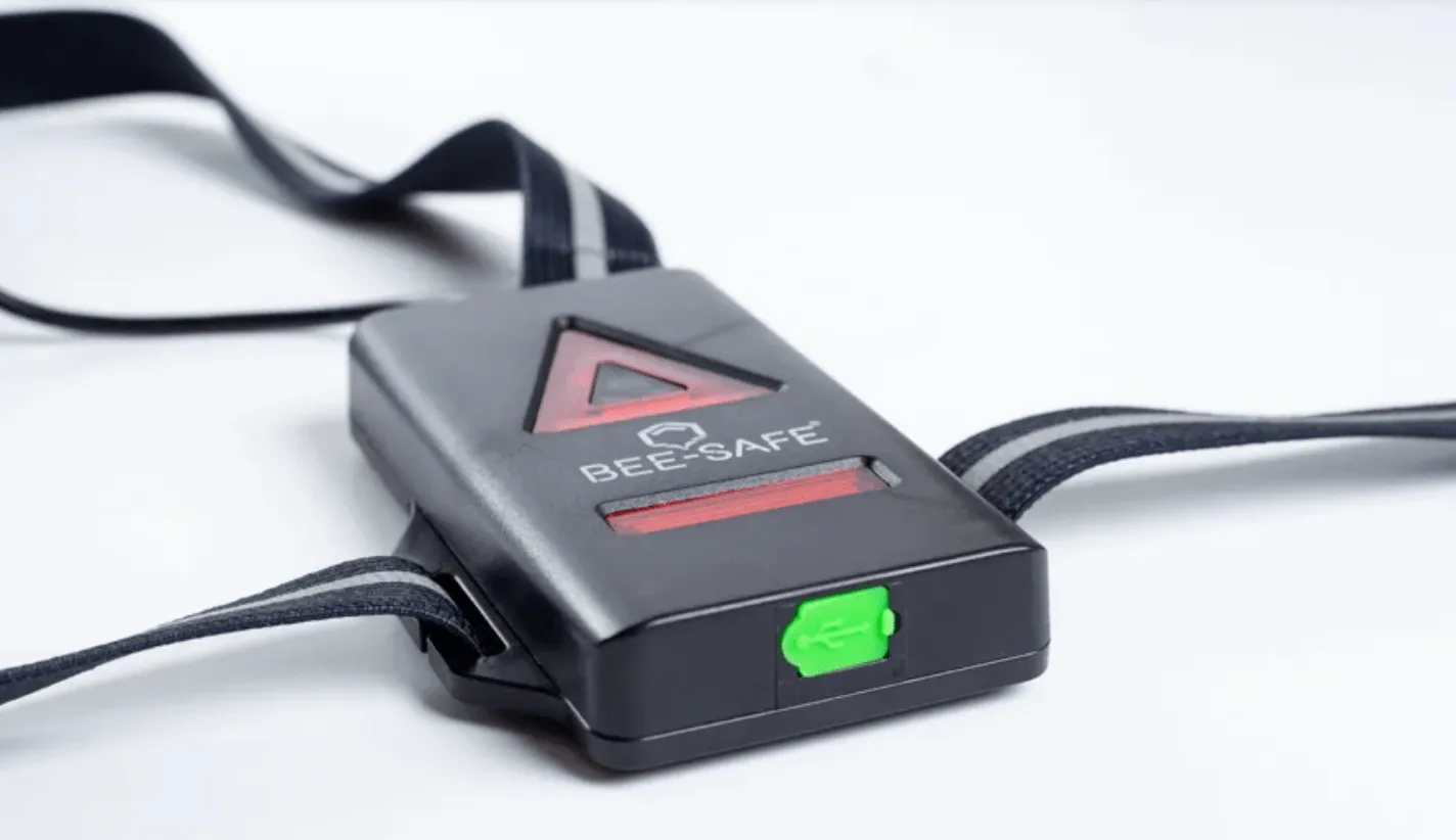 Bee-Safe Body Light USB Run – Black