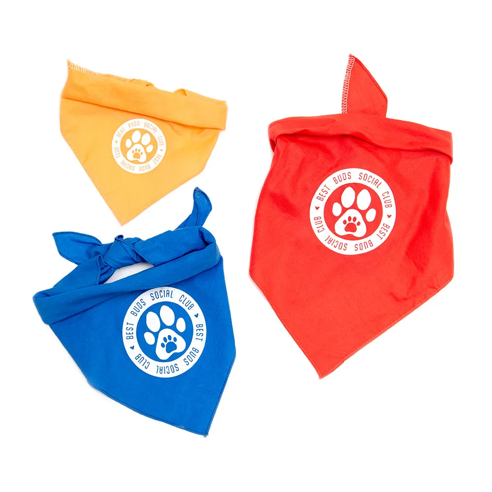 Best Buds Social Club Pet Bandana - Small