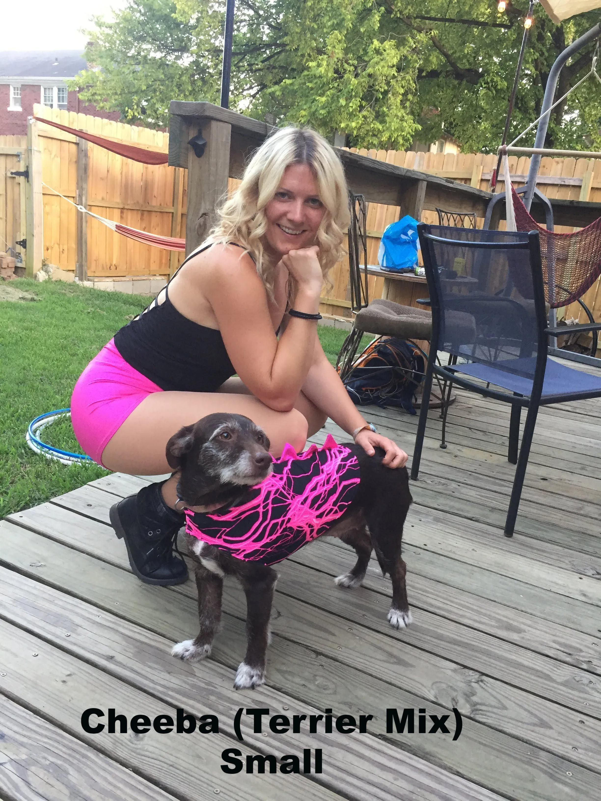 Blue Lightning Pet Shirt