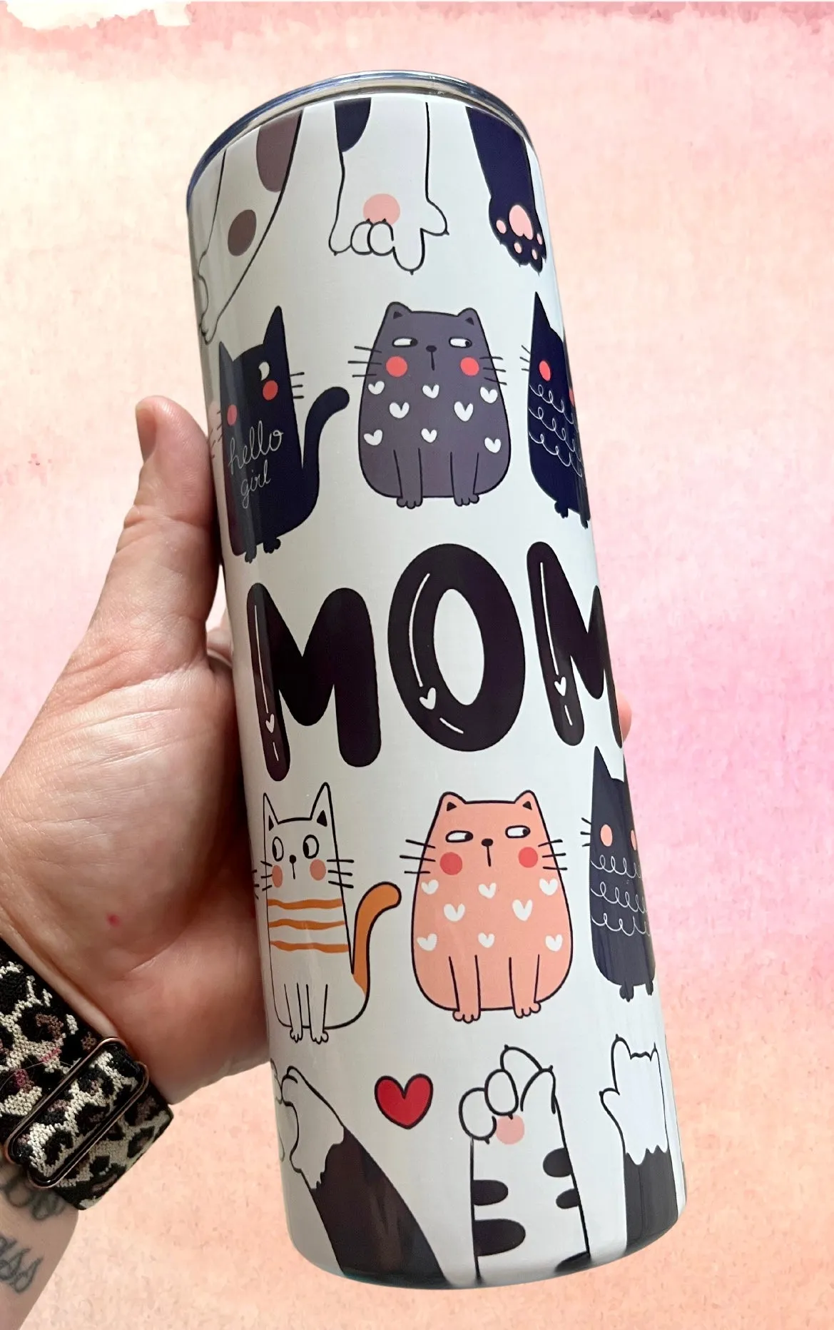 CAT MOM Tumbler