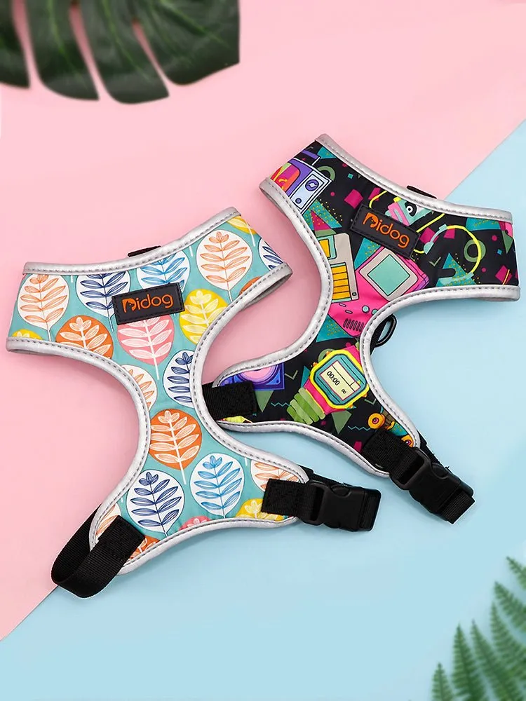 Cat walking -cat harness cat leash - Dog Harness- Reflective design at night