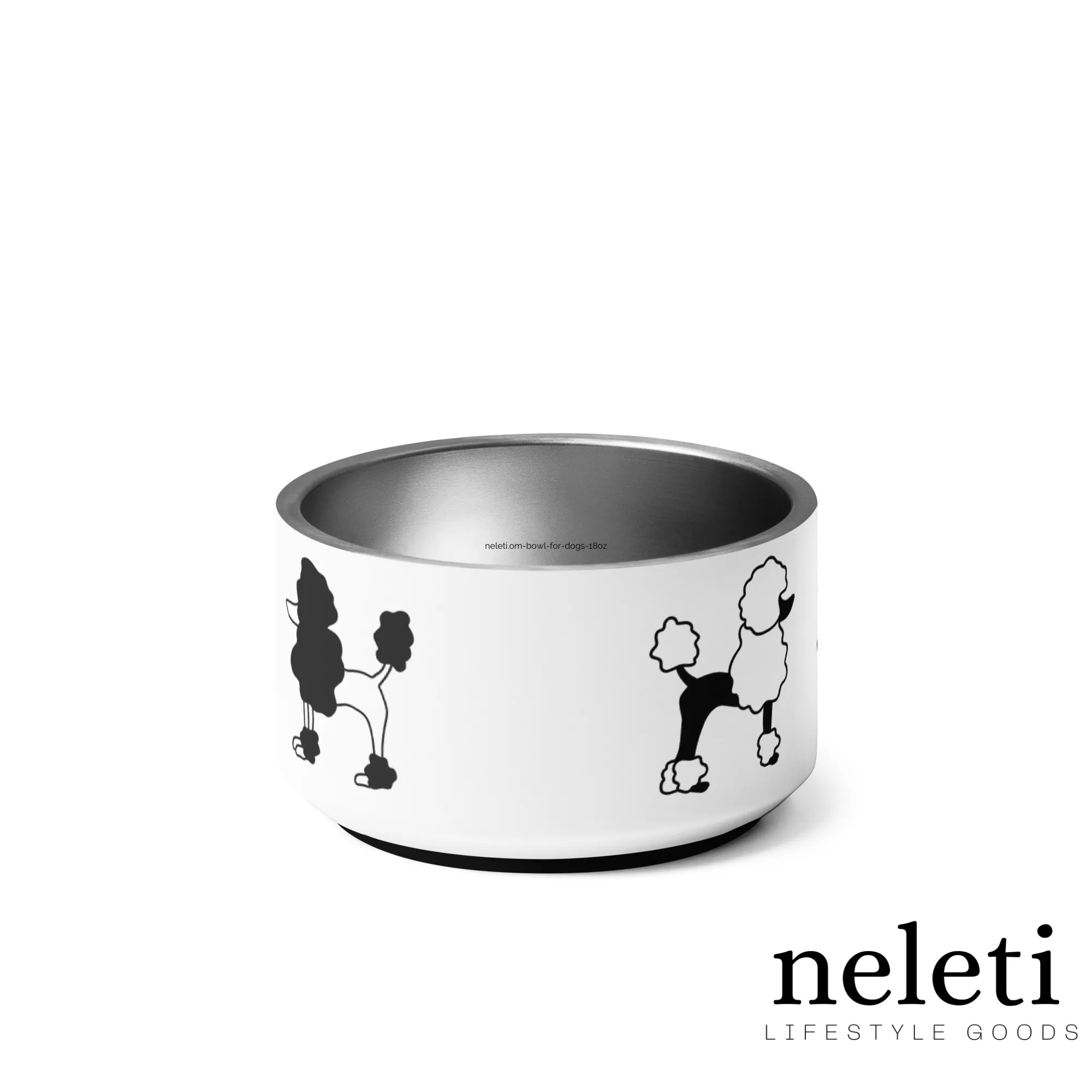 Chic Dog Bowl: Elevate Mealtime with Neleti's Stylish Design