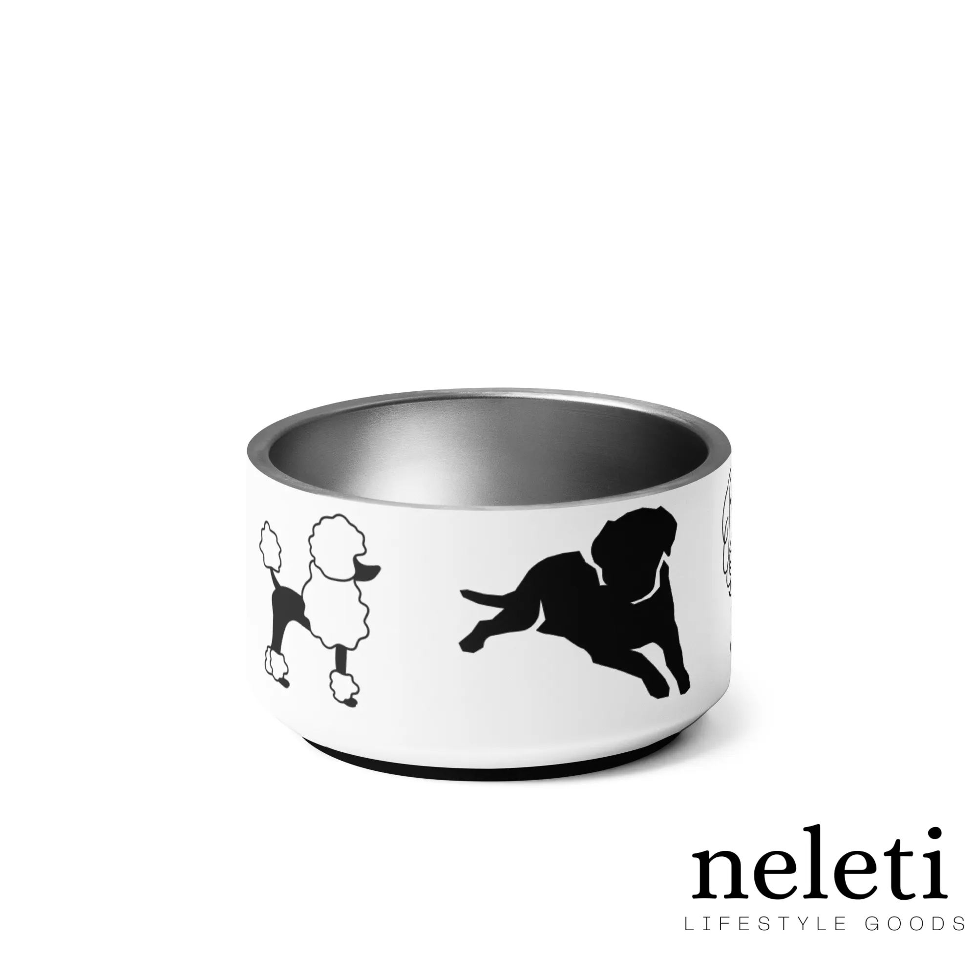 Chic Dog Bowl: Elevate Mealtime with Neleti's Stylish Design