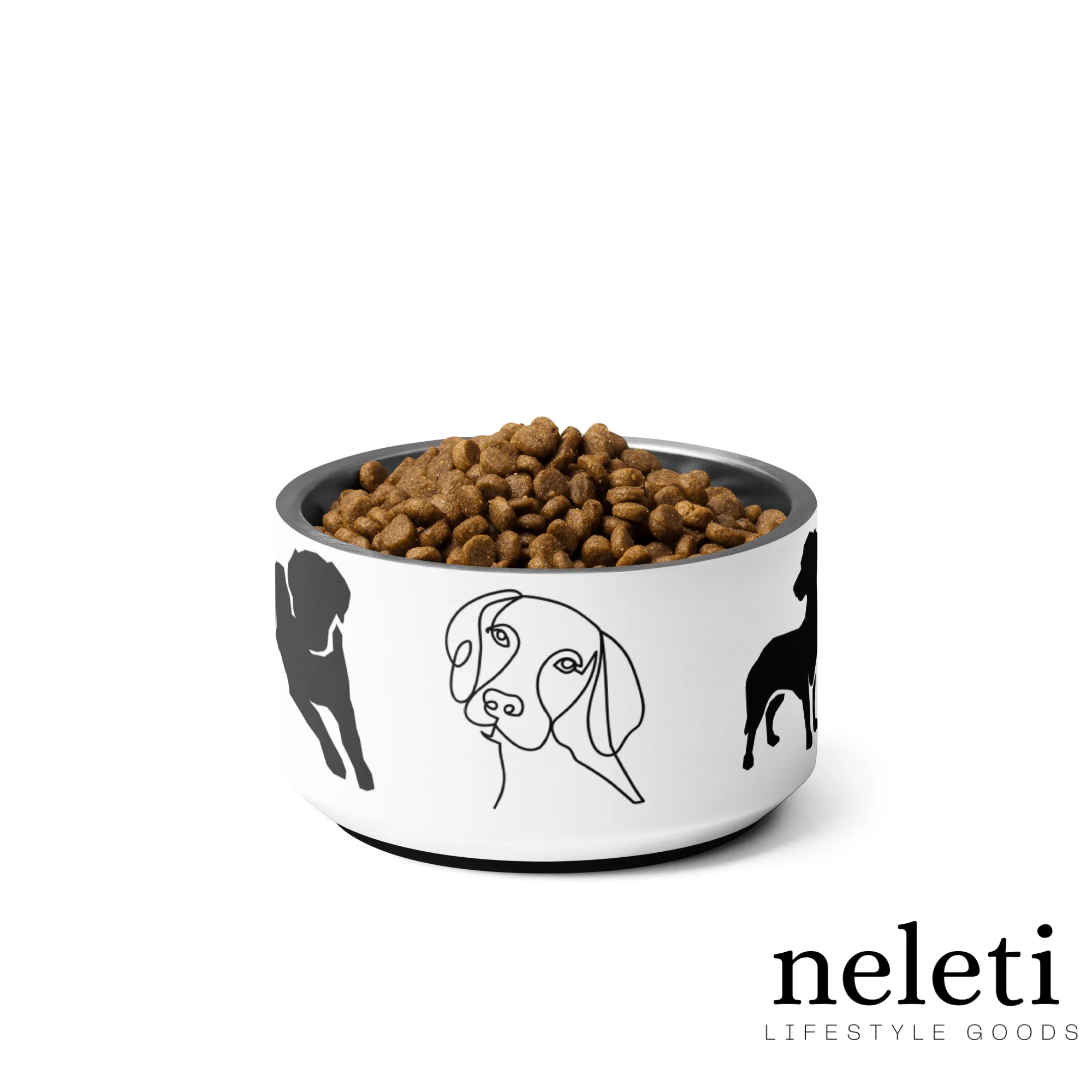 Chic Dog Bowl: Elevate Mealtime with Neleti's Stylish Design