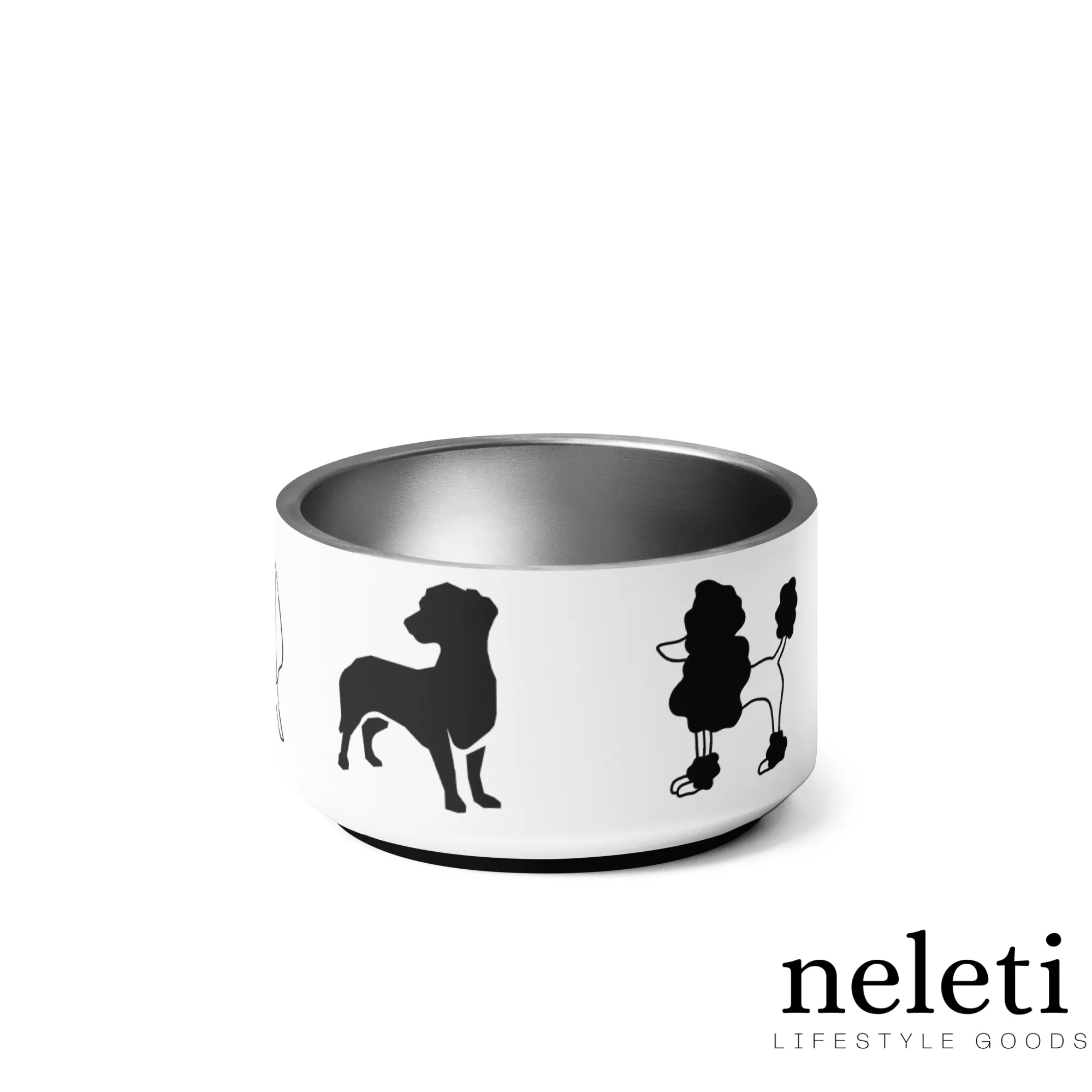 Chic Dog Bowl: Elevate Mealtime with Neleti's Stylish Design