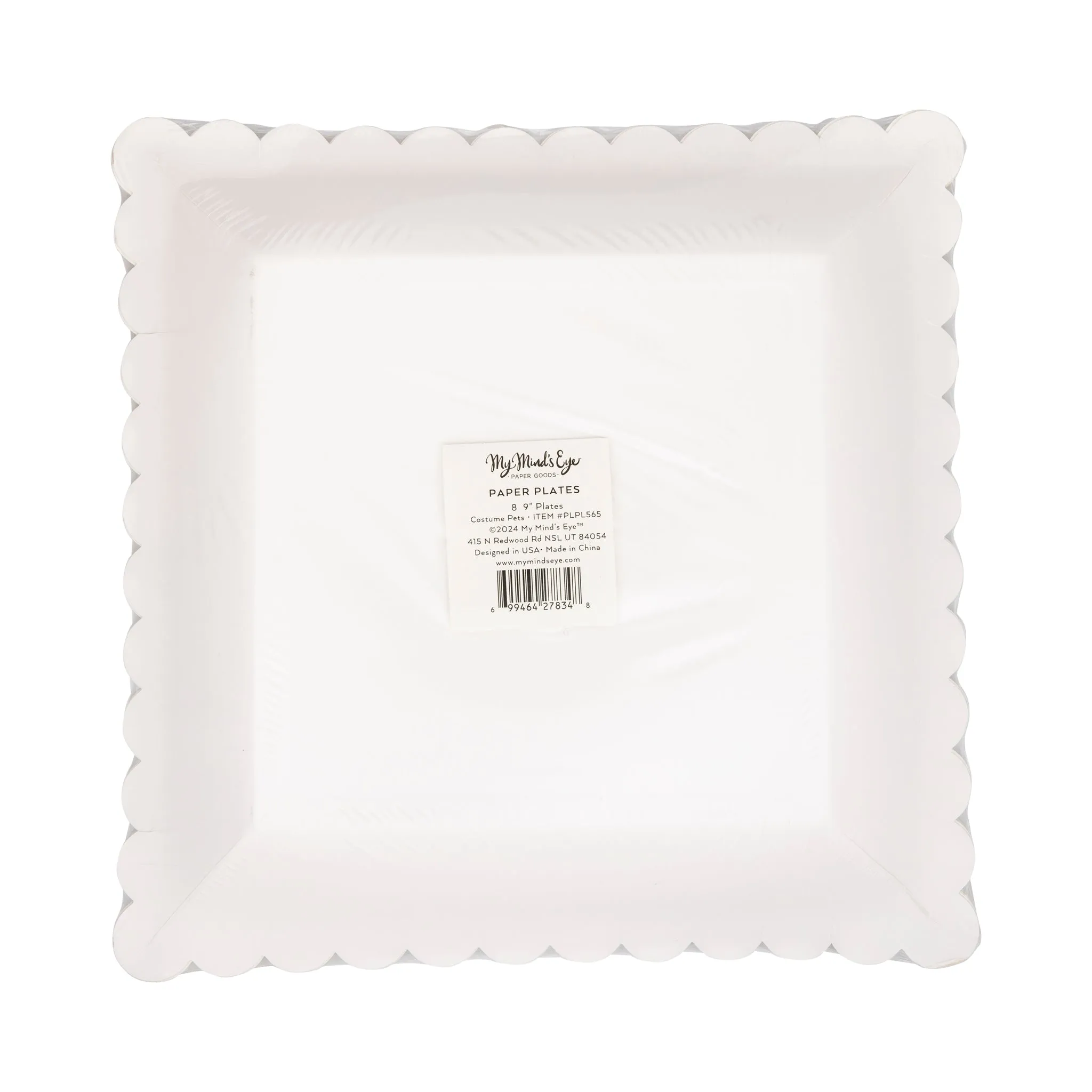 Costume Pets Paper Plate
