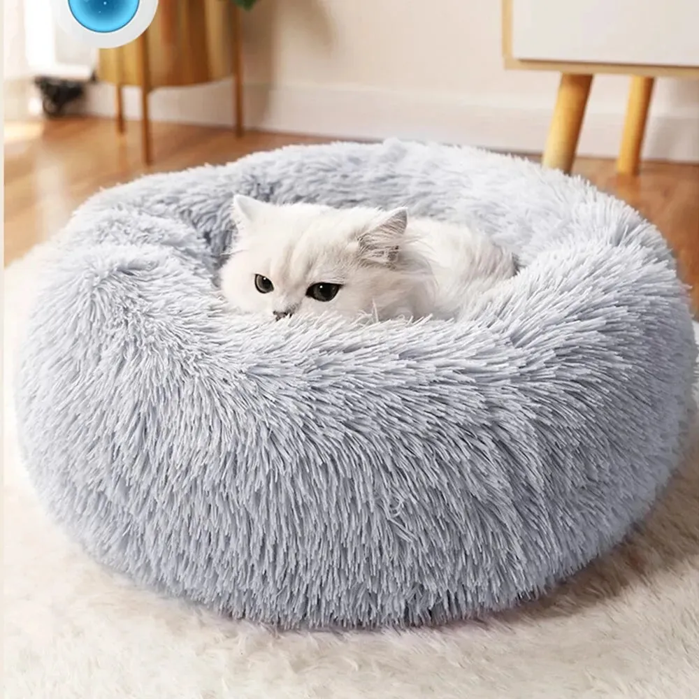 Cozy Cat Bed Soft Plush for Dogs Cats