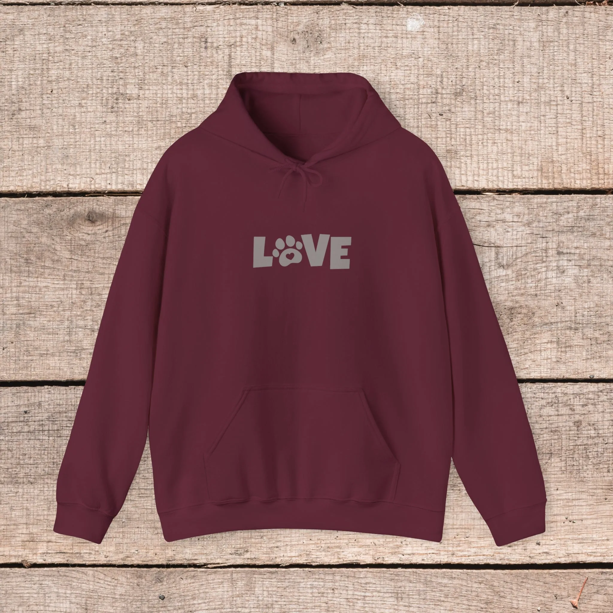 Custom Dog Paw Oversized Cotton Hoodie Sweatshirt – Perfect Gift for Dog Moms | Cozy Dog Lover Apparel