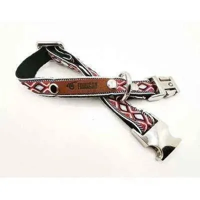 Designer Dog Collar: Personalised & Practical Red Collection