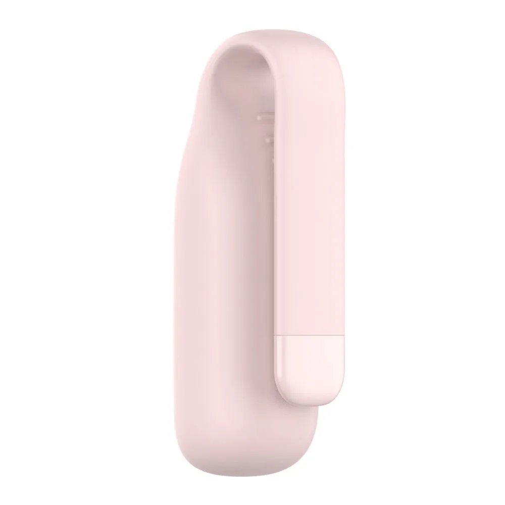 Fitbit Luxe silicone cover with clip holder - Pink
