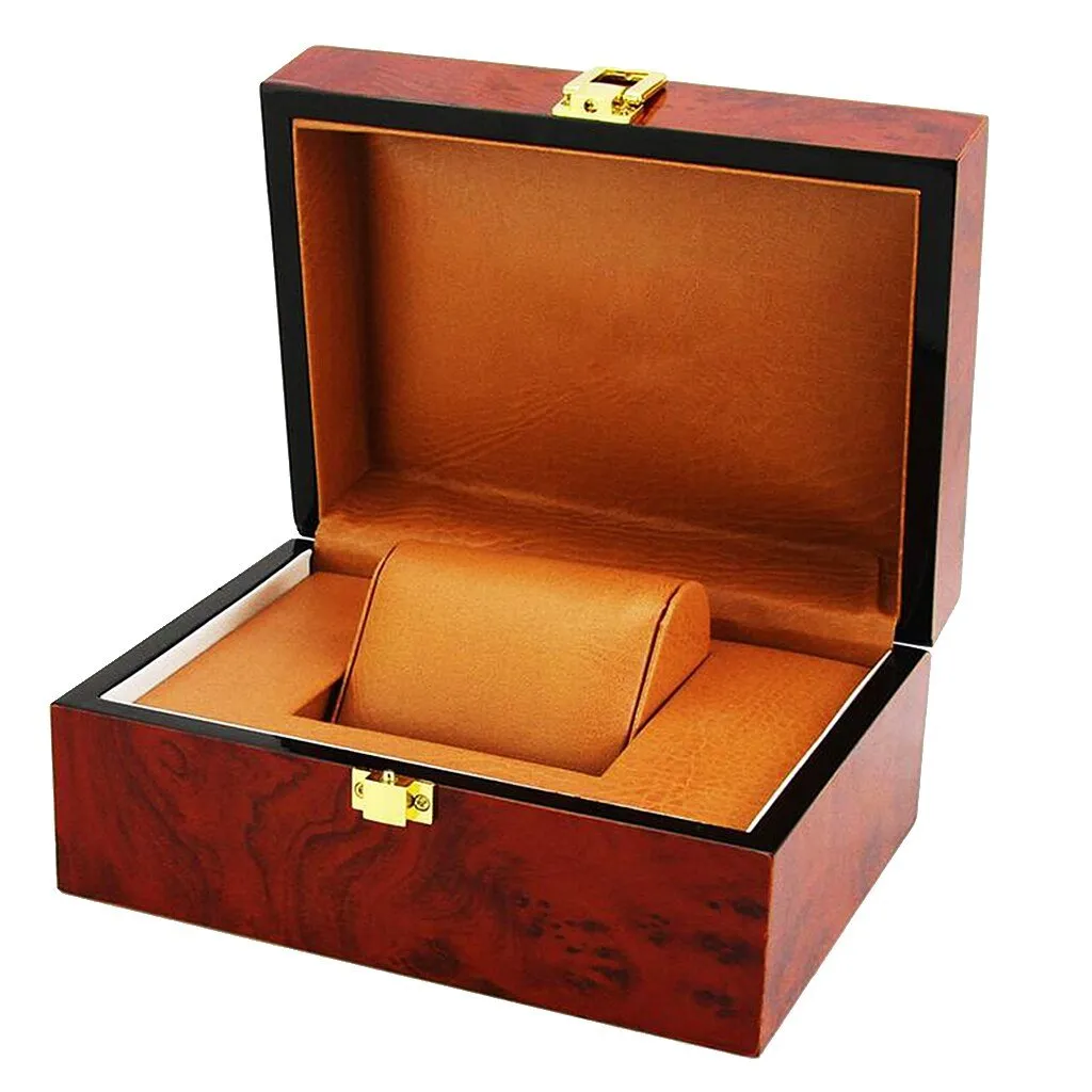 Franco Wooden Single Slot Watch Box