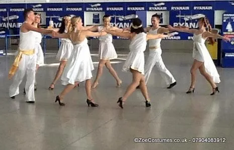 Greek Toga Fancy Dress Hire | Zoe London Greek Dance Costumes UK for Rent