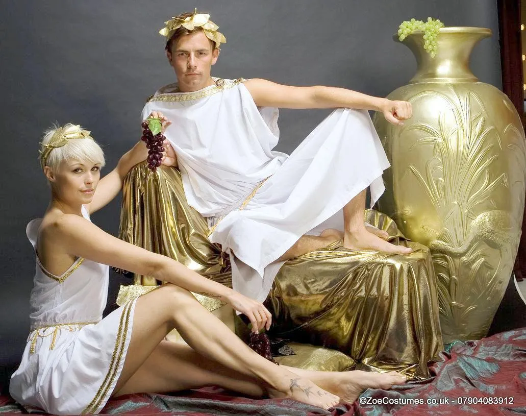 Greek Toga Fancy Dress Hire | Zoe London Greek Dance Costumes UK for Rent
