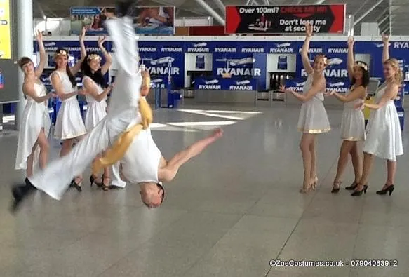 Greek Toga Fancy Dress Hire | Zoe London Greek Dance Costumes UK for Rent