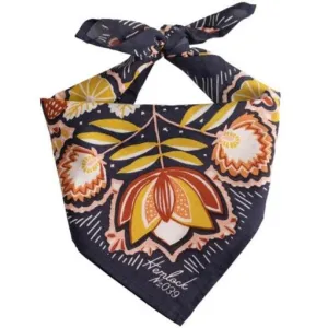 Handker Bandana: No. 039 Elsie Navy Floral