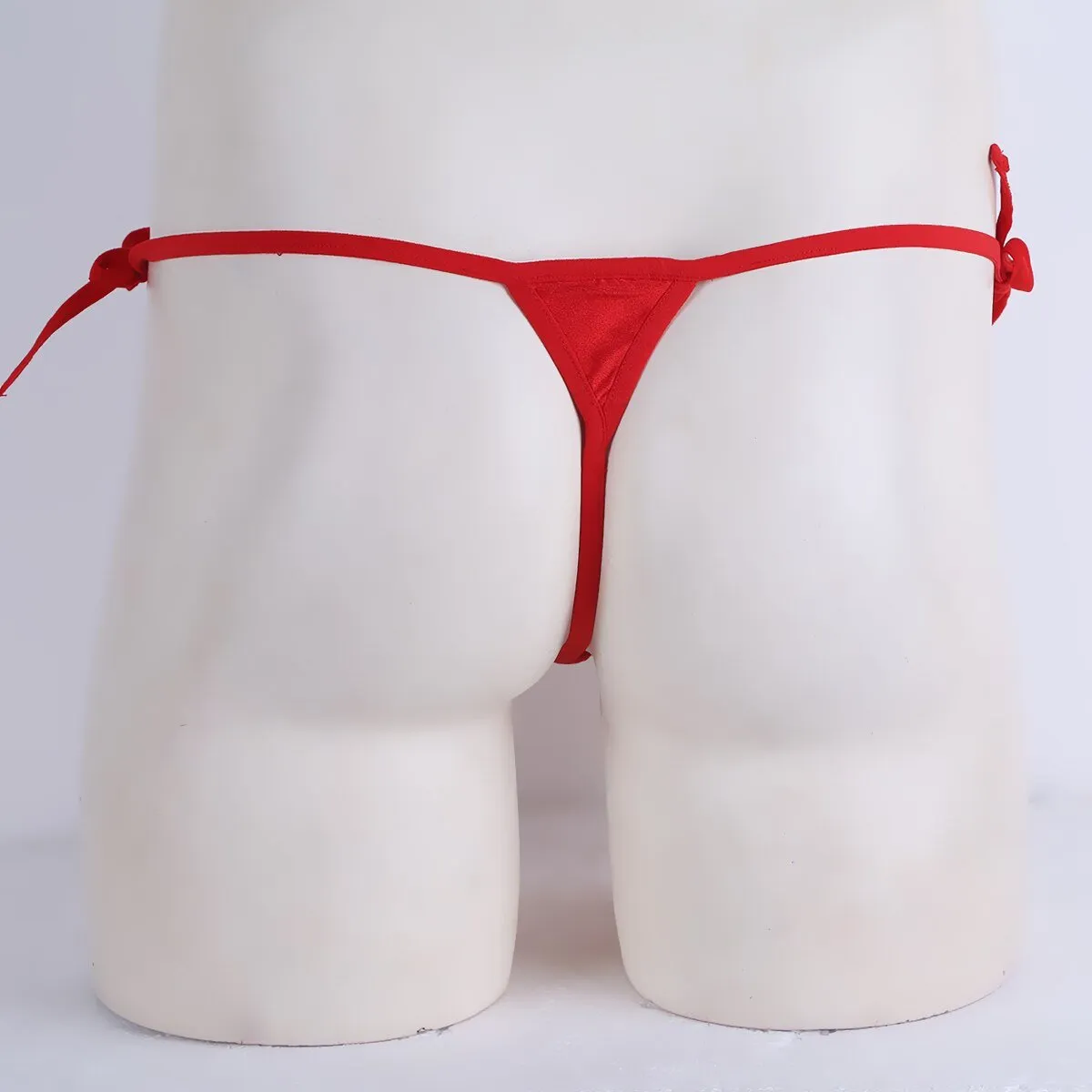 Hip-tie Bikini Swim Brief Thong