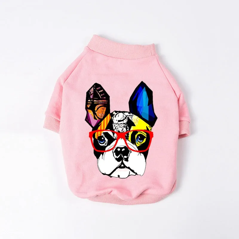 Hoodies Puppy Outfit For Chihuahua Ropa Perro French Bulldog