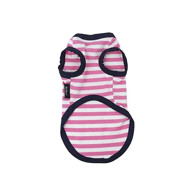 Huskimo Doggie T-Shirt - Pink Stripe