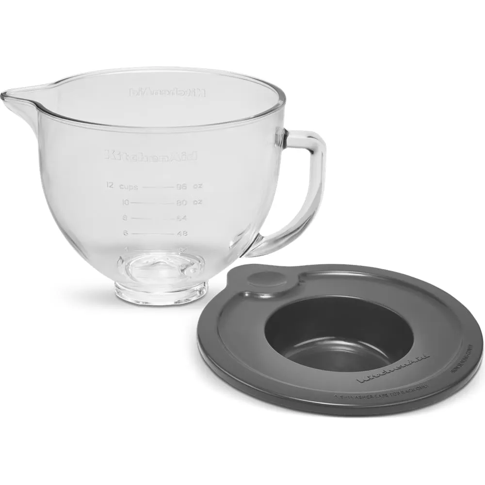 KitchenAid Artisan 4.7L Glass Bowl with Lid