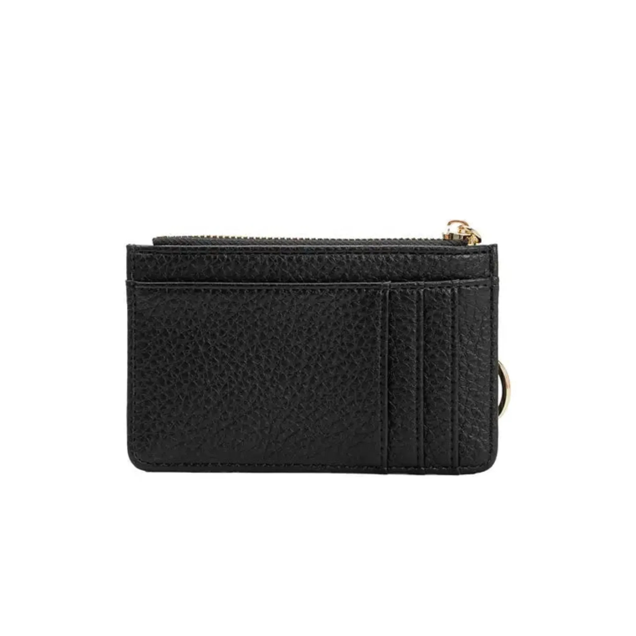 Lupe Black Vegan Card Case