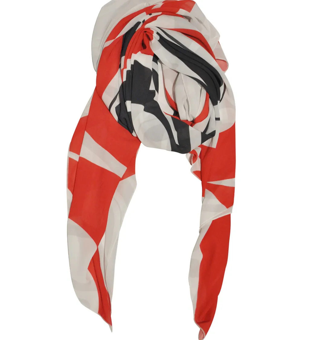 Maple Leaf (White) - Scarf/Wrap