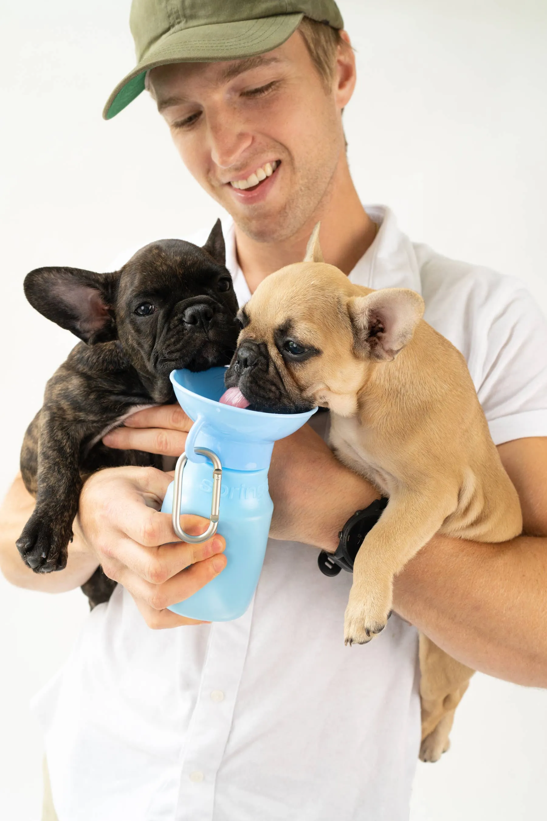 Mini Dog Travel Bottle - Sky Blue