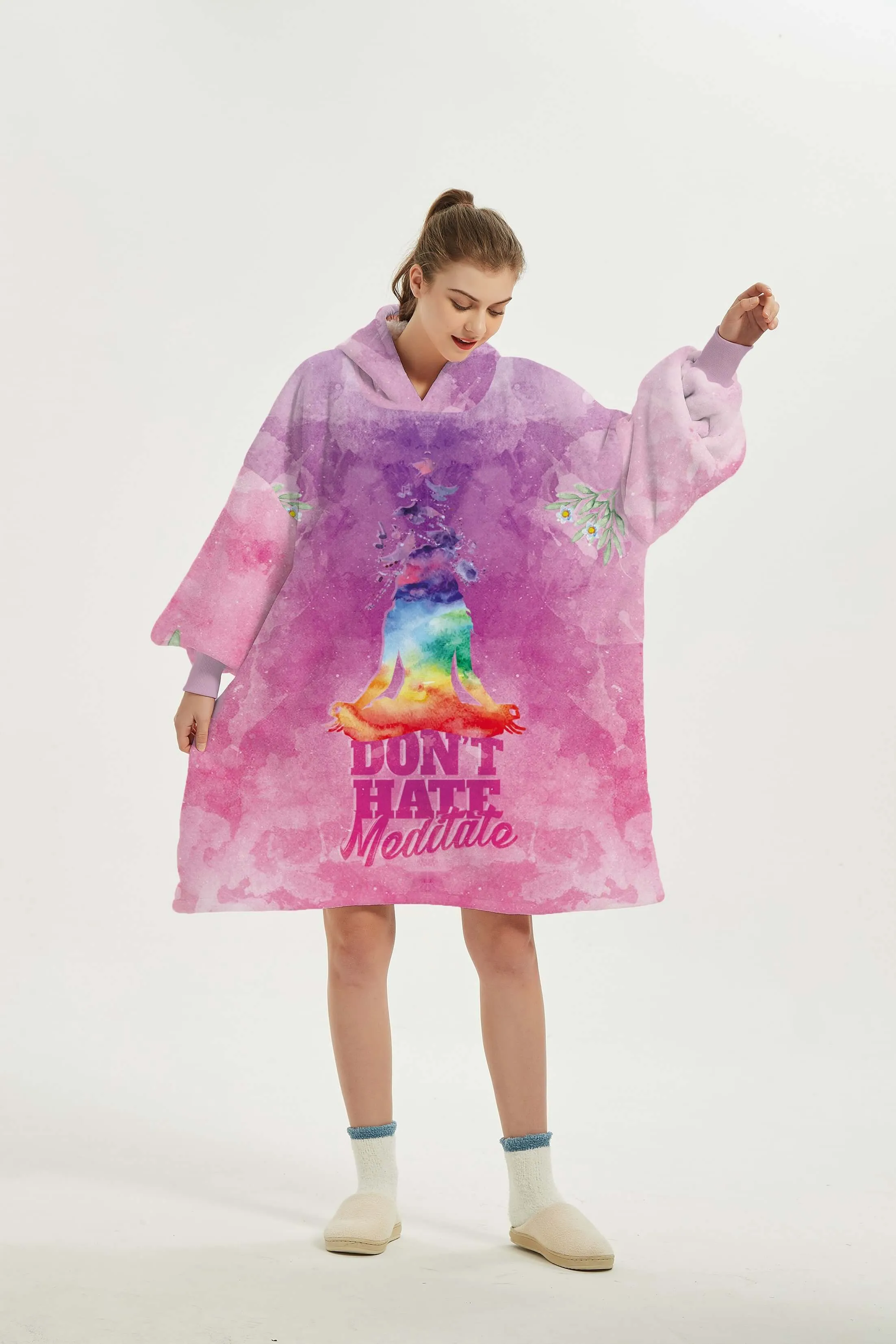 Snuggly™ Oversized Blanket Hoodie Design Edition