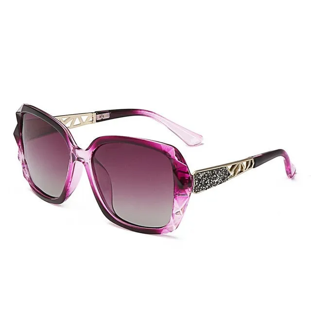 Sunglasses Women Polarized Ladies Brand Design Retro