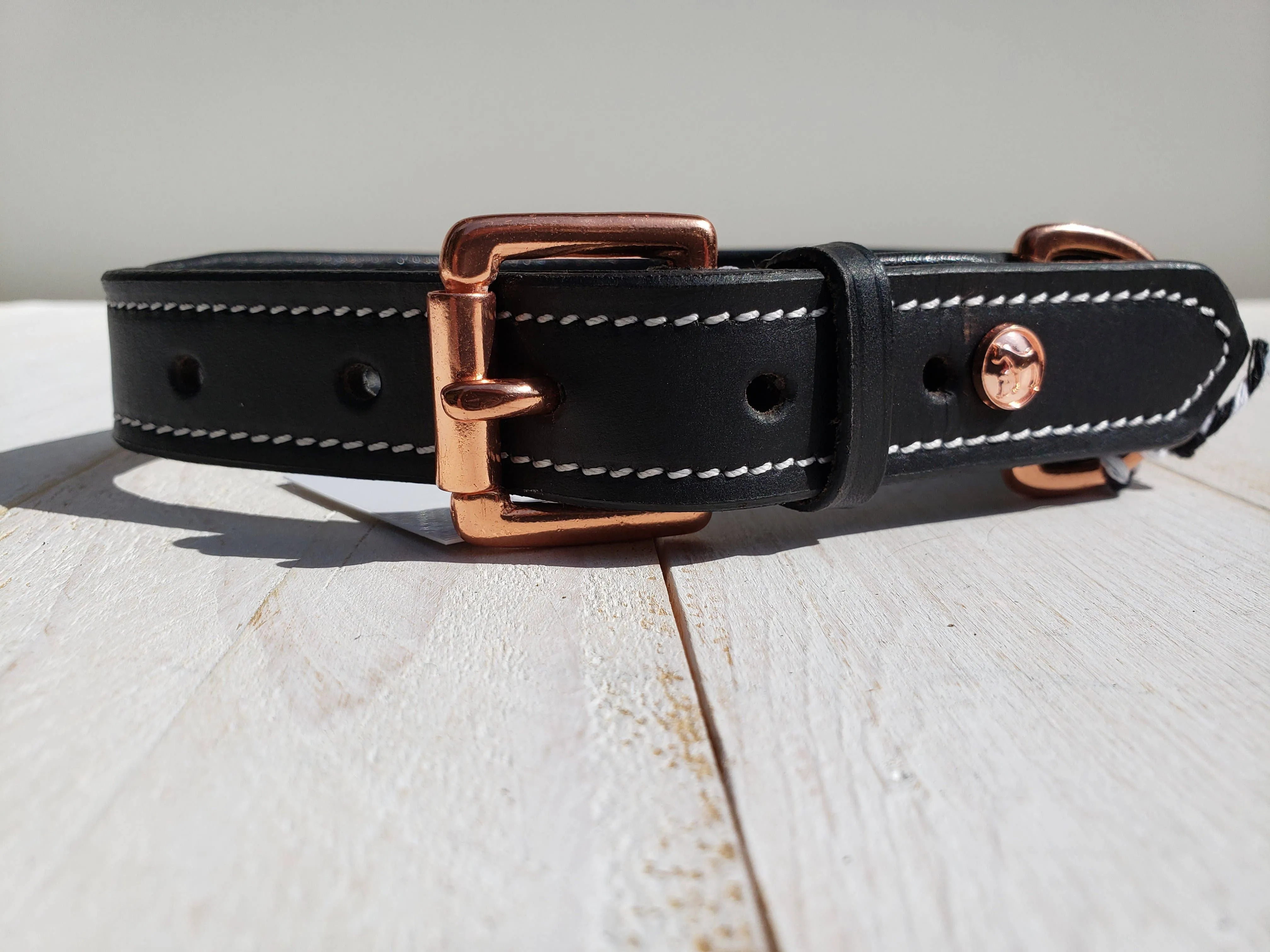 The Belmont Collar: 20 Inches / Brown