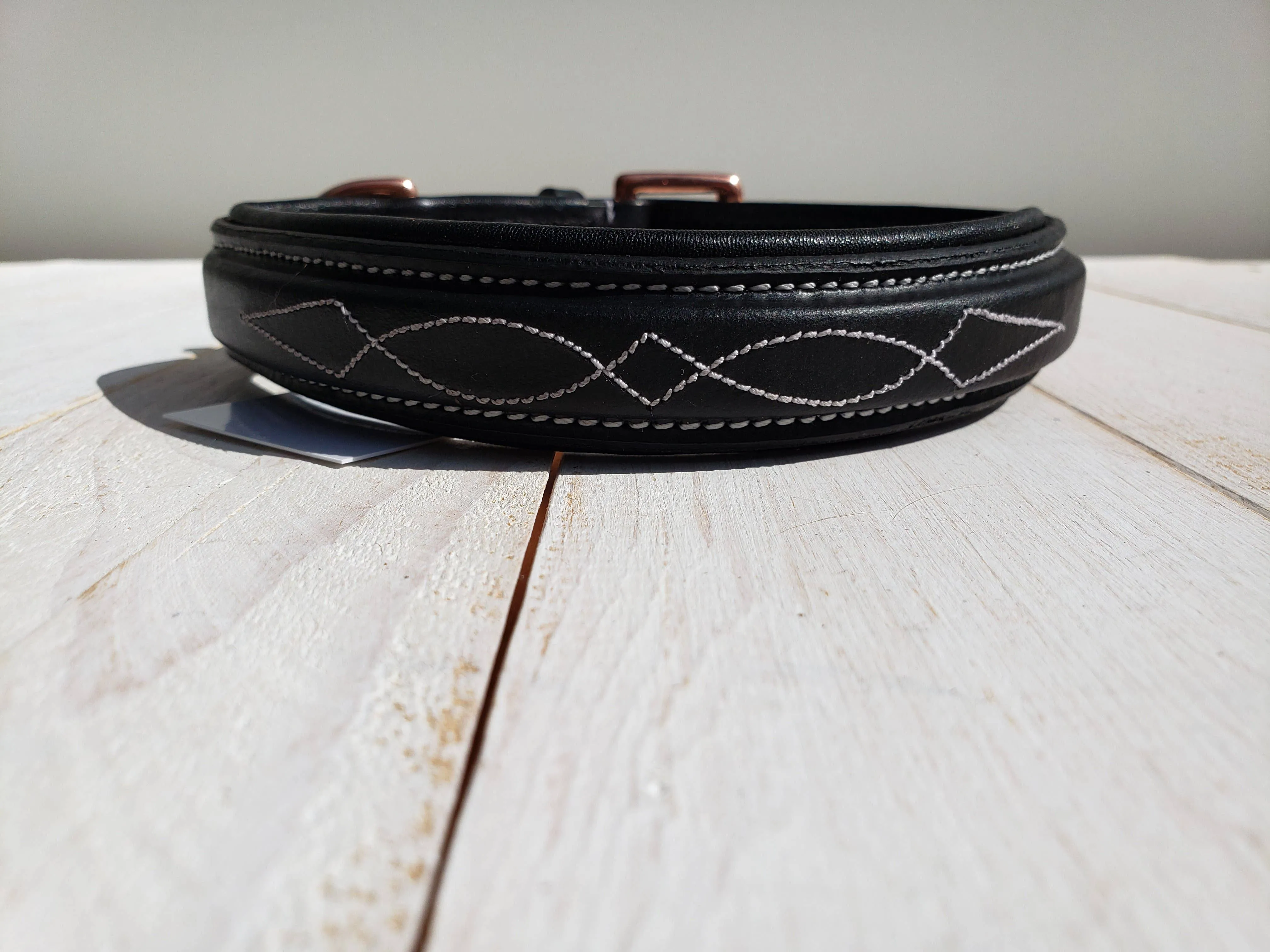 The Belmont Collar: 20 Inches / Brown