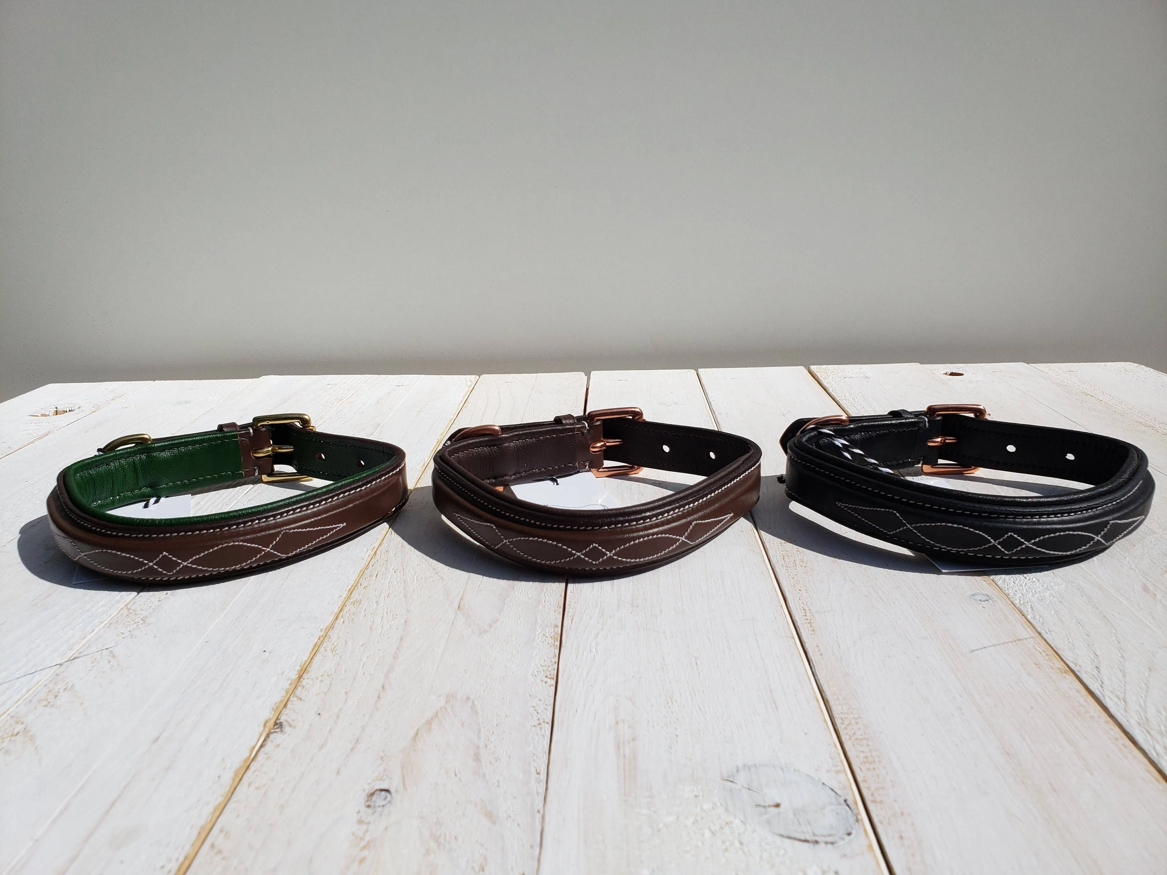 The Belmont Collar: 20 Inches / Brown