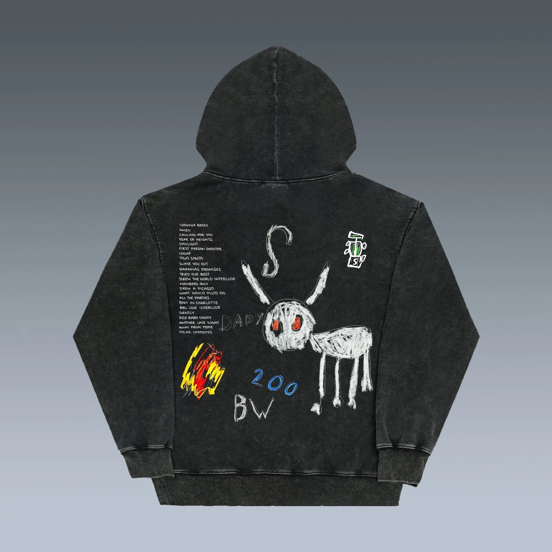 VINTAGE HOODIES | DRAKE-FOR ALL THE DOGS
