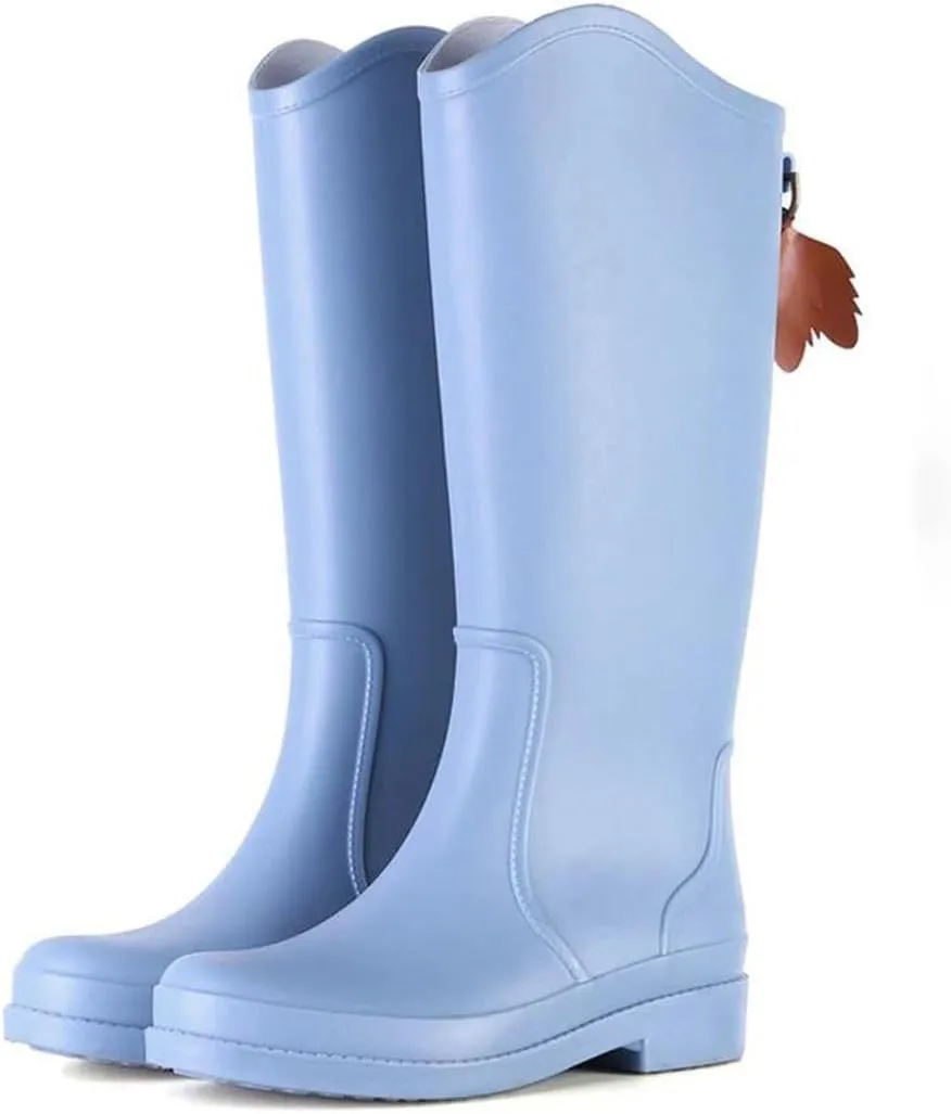 Women's Rubber Rainboots Rain Waterproof Non-Slip Wear-Resistant Water Boots